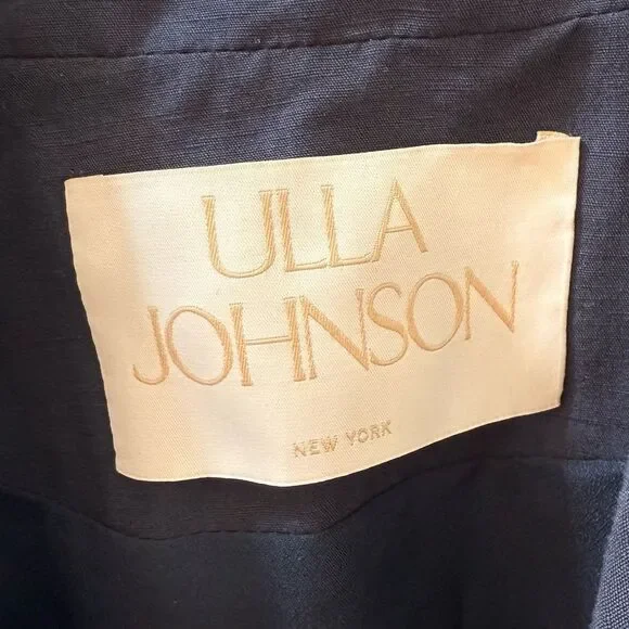 Ulla Johnson Talie Blazer in Midnight Size XS Retail $790 - Picture 7 of 10